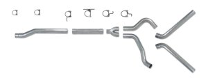Ford F250 Performance Exhaust - Diamond Eye Performance - Cat Back, Dual Exit, Aluminized - `03-`07
